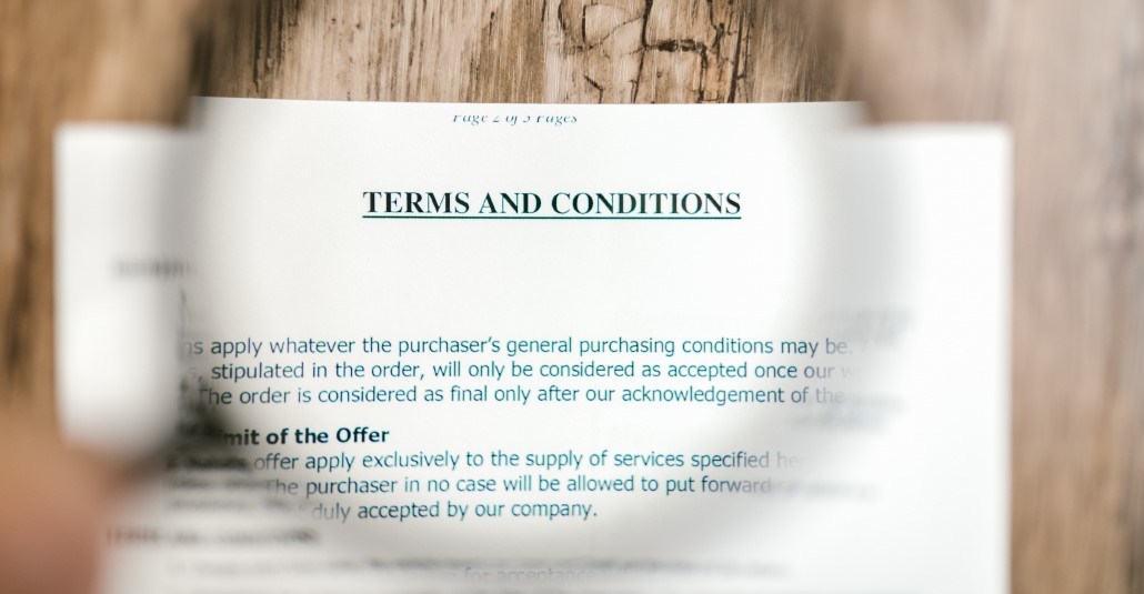 Terms and Conditions